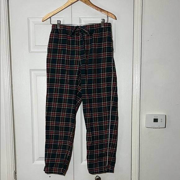 Sleepy Jones Cotton Plaid Pajama Pant Medium - Picture 1 of 6